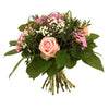 Blumenstrauß Herzensmensch – Frischer Blumenstrauß für Deinen Liebsten mit Rosen, Astern und Schleierkraut – Ideal für Geburtstagsüberraschung