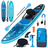 freein Kajak SUP Board Set aufblasbar 320x79x15cm (10’6’’) | Komplettset mit Kajaksitz, Kamerahalterung, Paddel, Fußschlaufe & Rucksack