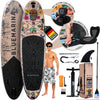 Bluemarina Stand Up Paddle Board aufblasbar | 𝟓 𝐉𝐀𝐇𝐑𝐄 𝐆𝐀𝐑𝐀𝐍𝐓𝐈𝐄 - 140 kg Tragkraft - 325x86x15 cm - Stand Up Paddling